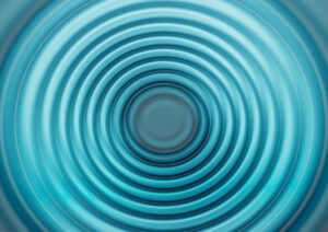 wave, turquoise, blue, nature, concentric, waves circles, water, circle