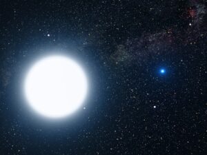 star, sun, white dwarf, star system, binary, sirius a, sirius b, space, universe, nature, white rieße