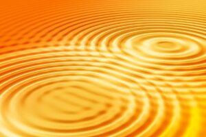 concentric, nature, waves, circles, water, movement, vibrations, surface